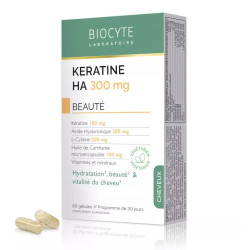 BIOCYTE KERATINE HA 300mg - 60 Gélules