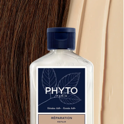 PHYTO RÉPARATION Shampooing Réparateur Cheveux Abîmés Cassants