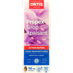 ORTIS PROPEX Sirop Apaisant Voies Respiratoires Action Rapide -