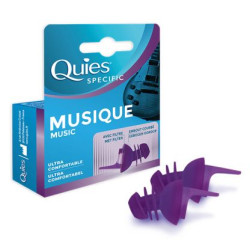 Quies - Protection Auditive Silicone Special Natation - Lot de 2