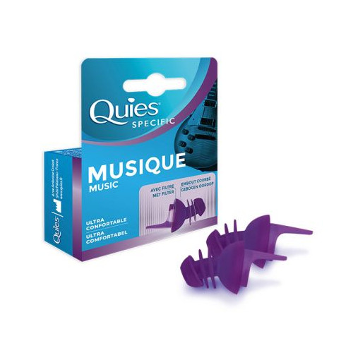QUIES Protection Auditive Music (1paire boules Quies concert ) Pharmacie  VEAU