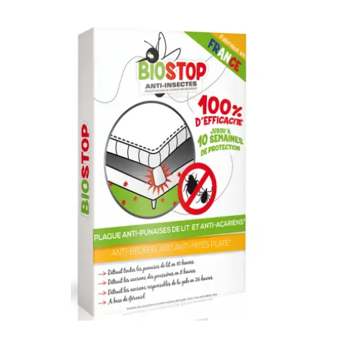 Spray répulsif anti-insectes Biovectrol anti-punaises de lit