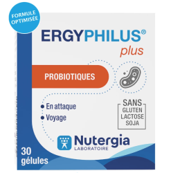 NUTERGIA Ergyphilus Plus Probiotiques - 30 Gellules