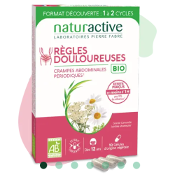 NATURACTIVE Règles Douloureuses BIO - 10 Gélules