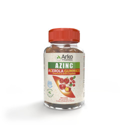 AZINC ACEROLA GUMMIES Vitamines C Sans Sucre - 60 Gummies