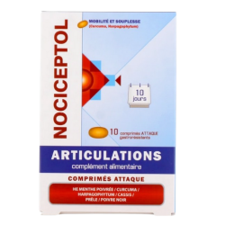 NOCICEPTOL Articulations Comprimés Attaque - 10 comprimés