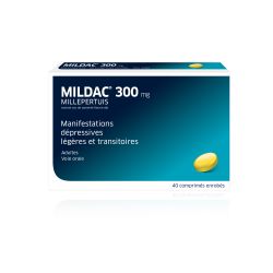 MILDAC 300mg Millepertuis - 40 comprimés