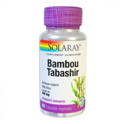SOLARAY BAMBOU TABASHIR - 60 Capsules