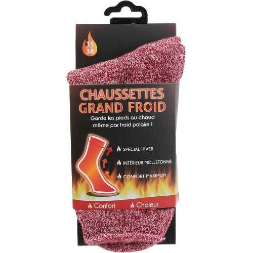 Chaussettes antistatiques GRAND FROID - qualité professionnelle