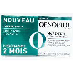 OENOBIOL HAIR EXPERT Chute de Cheveux - Lot de 2x60 Capsules
