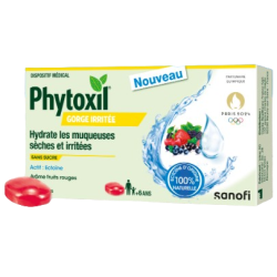 PHYTOXIL Gorge Irritée Sans sucre - Arôme Fruits Rouges 16