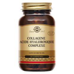 SOLGAR COLLAGEN HYALURONIC ACID COMPLEX - 30 vegetarian capsules