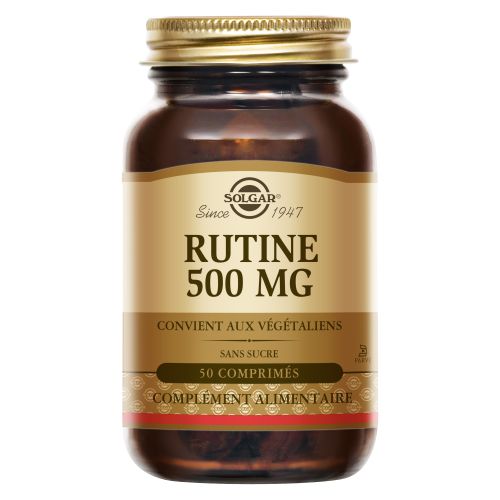 SOLGAR RUTINE 500mg - 50 Tablettes