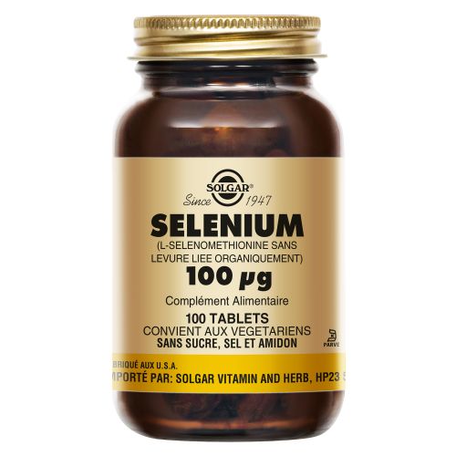 SOLGAR SELENIUM 100mcg - 100 Tablets