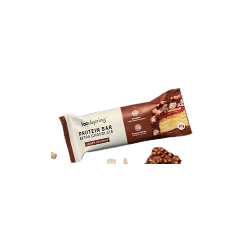 FOODSPRING BARRE PROTEINÉE Extra Chocolat Crispy Coco - 45g