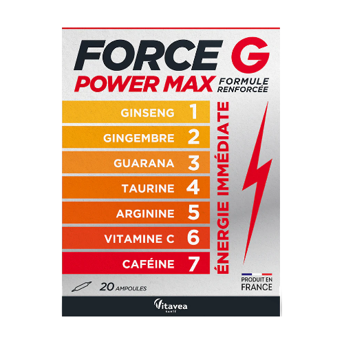 FORCE G POWER MAX - 15 ampoules