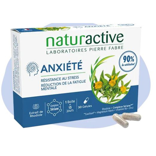 NATURACTIVE Anxiété- 30 Gélules