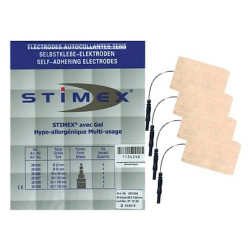 STIMEX Electrodes 50x50mm - 4 Pièces