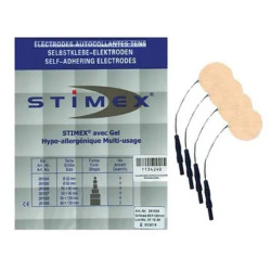 STIMEX Electrodes Rondes 50mm - 4 Pièces