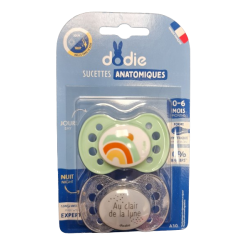 DODIE ANATOMIC SOother A102 0-6 Months Madame Bonheur - 2