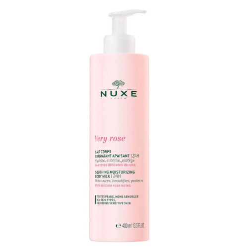 NUXE VERY ROSE Lait Corp Hydratant 24H - 400ml