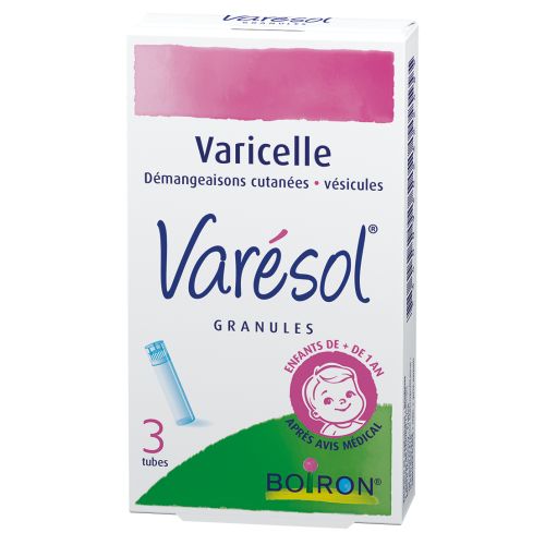 VARÉSOL BOIRON Varicelle - 3 Tubes Granules