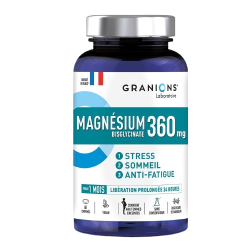GRANIONS MAGNESIUM BISGLYCINATE 360mg - 60 Comprimés