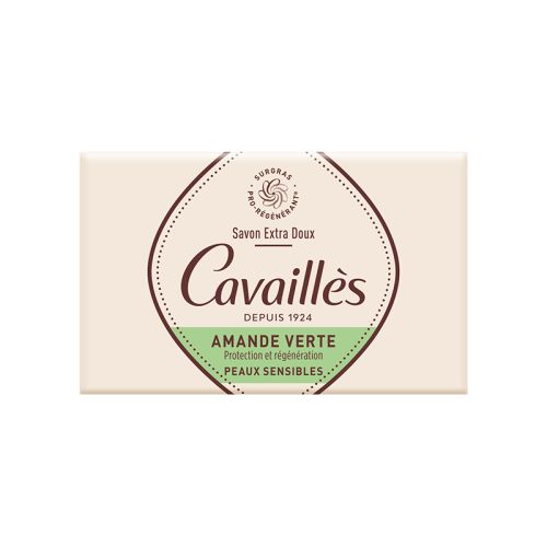 CAVAILLÈS SAVON EXTRA DOUX Amande Verte Peaux Sensibles 150g