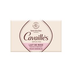 CAVAILLÈS SAVON EXTRA DOUX Lait de Rose Peaux Sensibles 150g