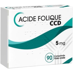 copy of Acide folique CCD 5 mg 20 comprimés