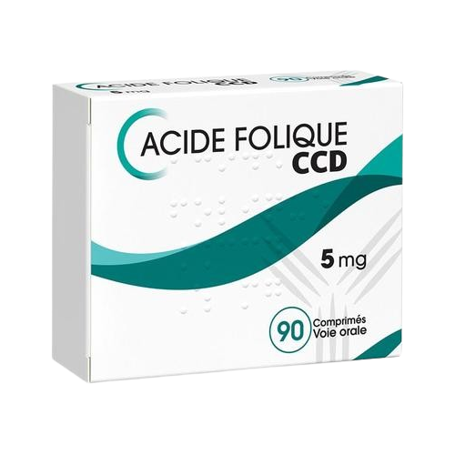 copy of Acide folique CCD 5 mg 20 comprimés