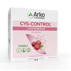 CYS-CONTROL Confort Urinaire Canneberge - 20 Sachets