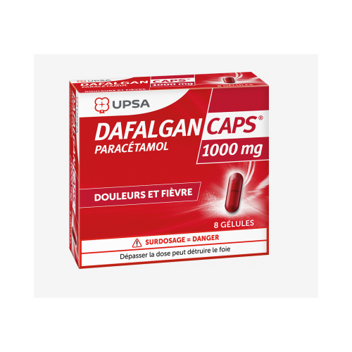 DAFALGAN CAPS 1000 mg - 8 gélules