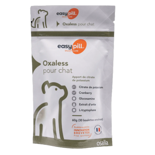 EASYPILL CHAT OXALESS 60g - 30 Boulettes