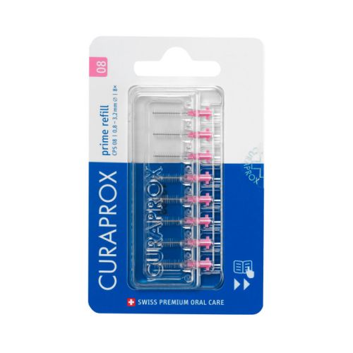 CURAPROX INTERDENTARY BRUSH Prime+ CPS 08 without handle - Set of 8