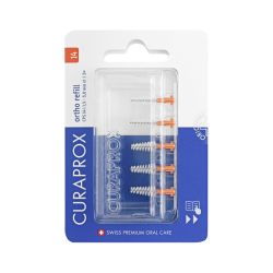 CURAPROX RECHARGES BROSSETTE INTERDENTAIRE ORTHO CPS 14 sans Manche - 5 Brossettes