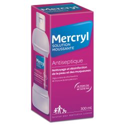 MERCRYL solution moussante antiseptique - 300ml