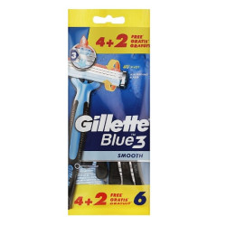 GILETTE BLUE3 - 6 Rasoirs