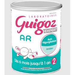 GUIGOZ EXPERT AR 2 Lait en Poudre Bébé 6 mois à 1 an - 780g