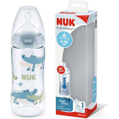 NUK First Choice+ Feeding Bottle 0-60 months - 300ml