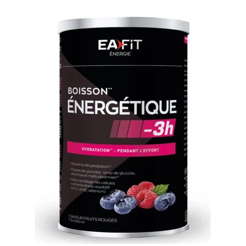 EAFIT ENERGY DRINK -3H Red Fruits - 10x500ml