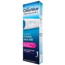 CLEARBLUE TEST DE GROSSESSE DETECTION ULTRA PRECOCE - 2 Tests