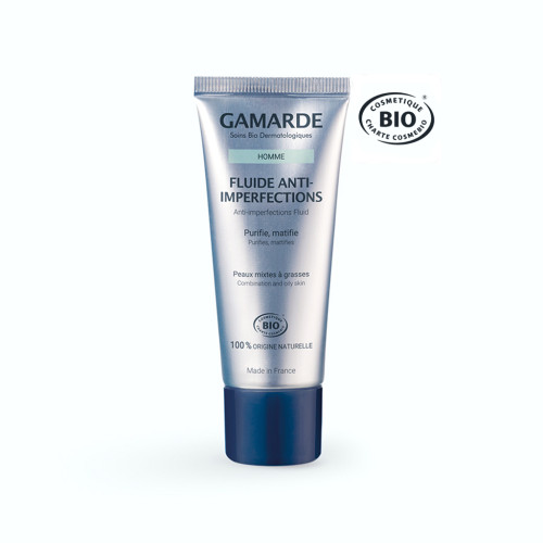 Gamarde Homme Fluide Anti-Imperfections Bio 40 g