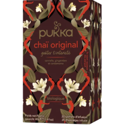 PUKKA INFUSION Chaï Noir Original - 20 Sachets