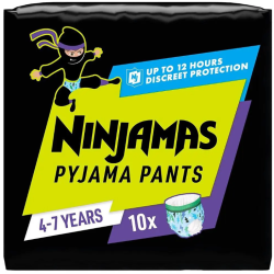 PAMPERS NINJAMAS - 10 Couches Culottes