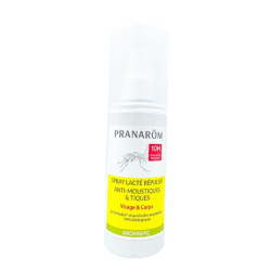 PRANAROM AROMAPIC Spray Lacté Répulsif Anti-Moustique et Tique