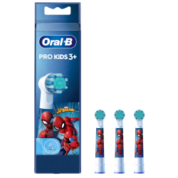 ORAL-B PRO KIDS 3+ SPIDERMAN BRUSHES - 3 Brushes
