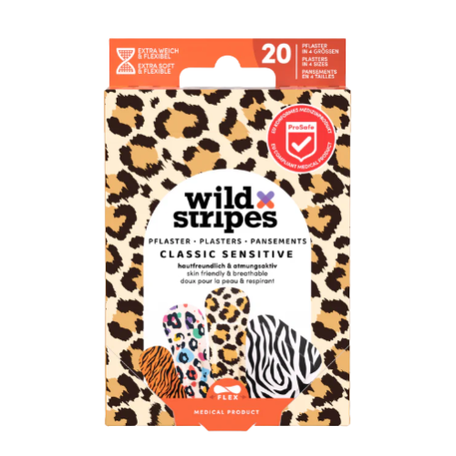 copy of WILD STRIPES KIDS SENSITIVE Wild Animals - 20 Bandages