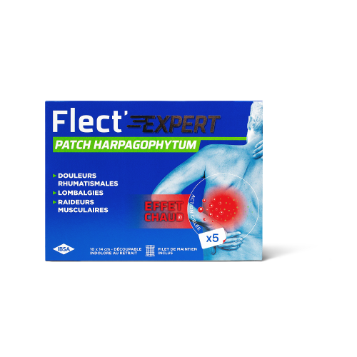 FLECT'EXPERT PATCH HARPAGOPHYTUM - 5 Patchs Laboratoire IBSA