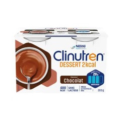CLINUTREN® DESSERT 2KCAL Café - 4 Pots de 200g